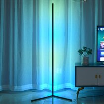 Spiral colour changing online led floor lamp